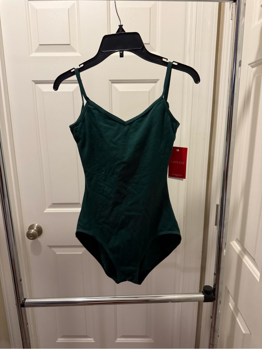 Capezio forest Green One-Piece Leotard, medium (new with tags)